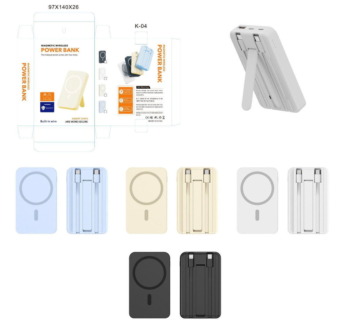 NEW! Versatile Three-Way Magnetic Charger