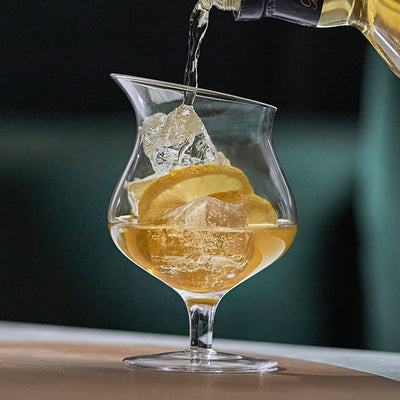 Diagonal Hurricane Glass – Classic Creative Juice Cup