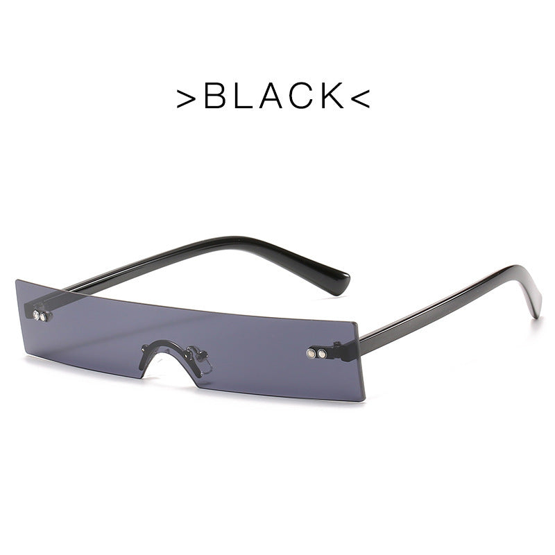 HB Rimmless Small Frame Sunglasses