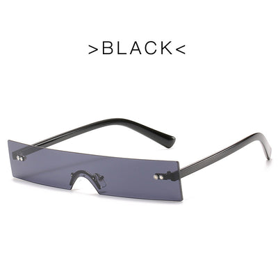 HB Rimmless Small Frame Sunglasses