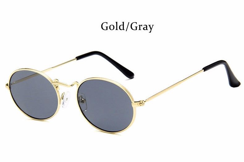 HB Small Oval Frame Sunglasses