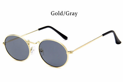 HB Small Oval Frame Sunglasses