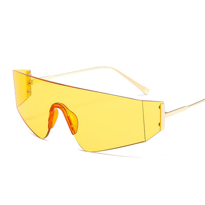 HB Metal One-Piece Sports UV400 Cycling Sunglasses
