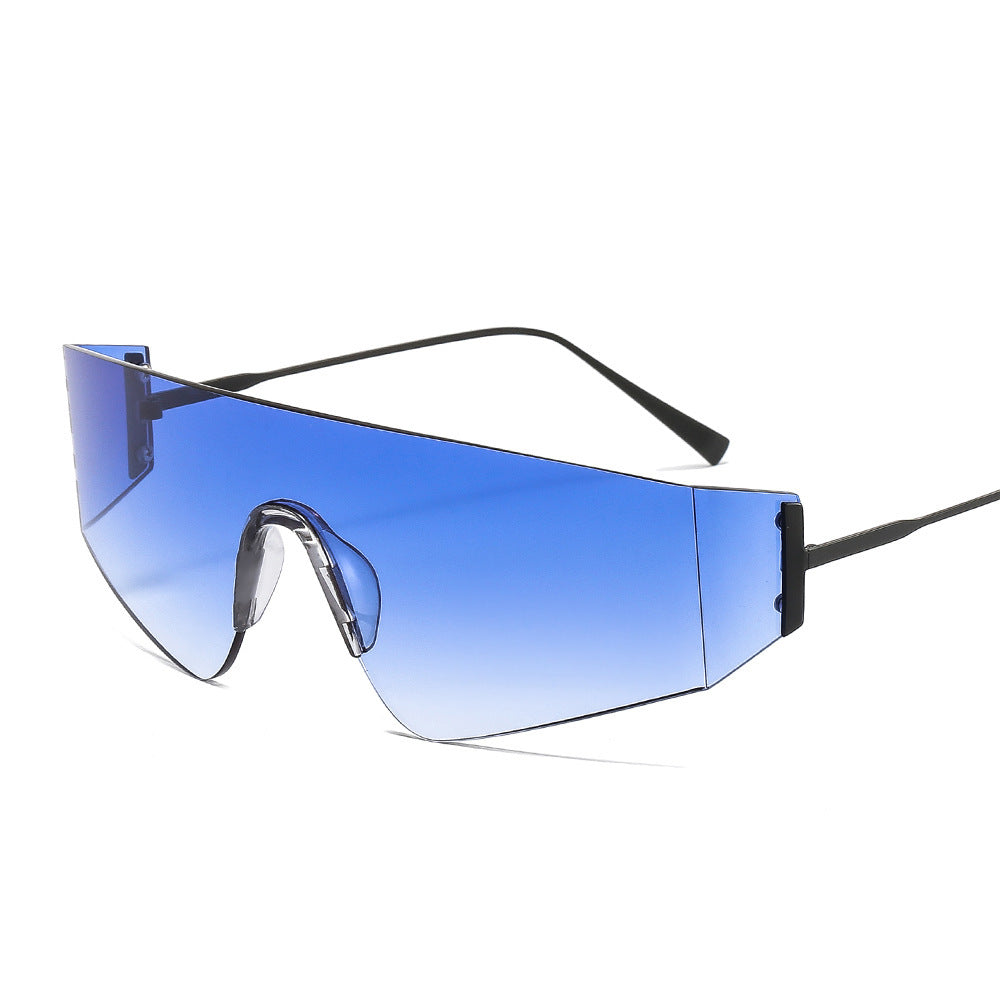 HB Metal One-Piece Sports UV400 Cycling Sunglasses