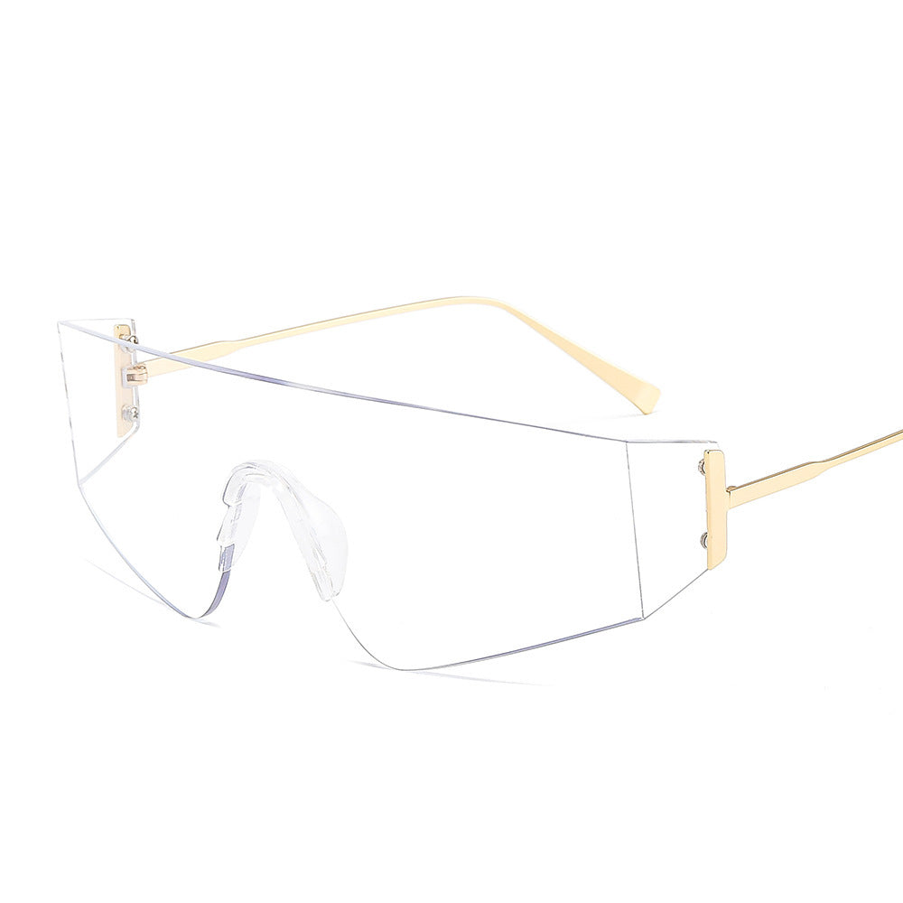 HB Metal One-Piece Sports UV400 Cycling Sunglasses