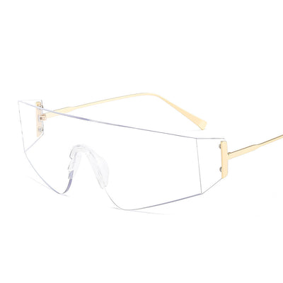 HB Metal One-Piece Sports UV400 Cycling Sunglasses