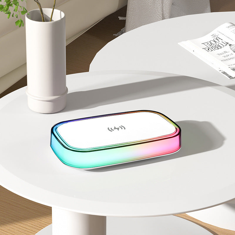 NEW! RGB Touch Control Light Mode Wireless Smart Phone Charger