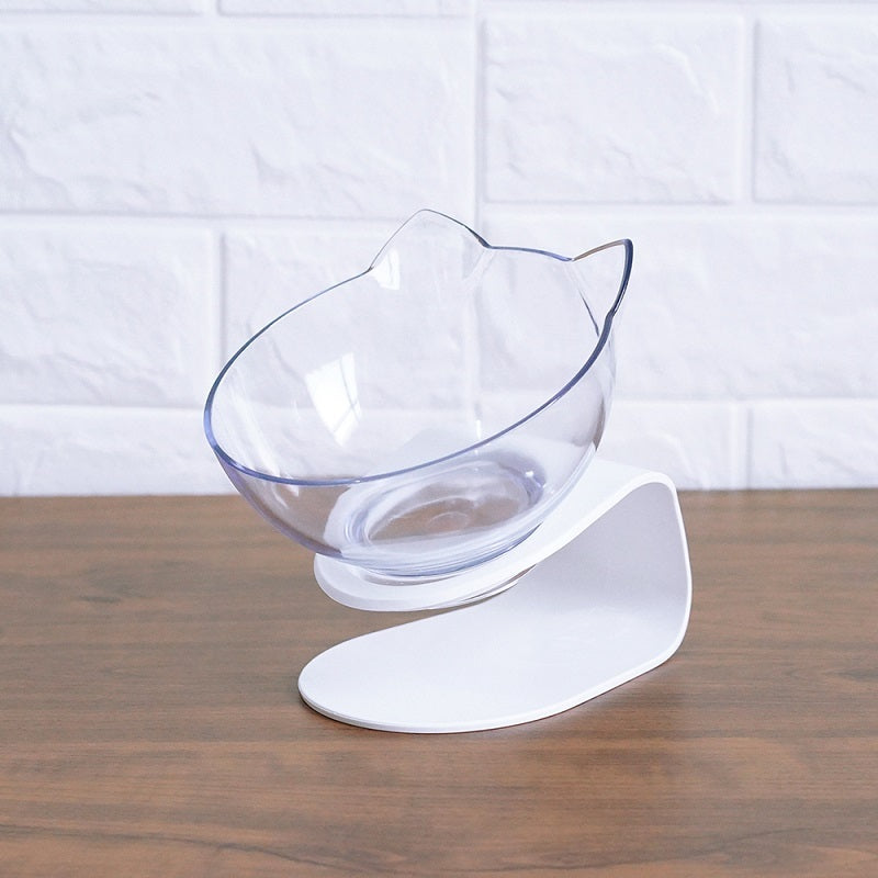 Elevated Cat Bowl – Non-Slip & Neck Support Design