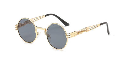 HB Retro Metal Oval Fashion Sunglasses