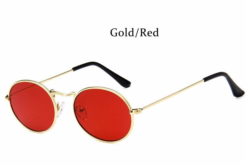 HB Small Oval Frame Sunglasses