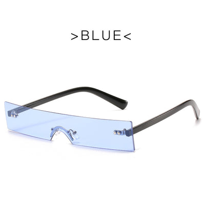 HB Rimmless Small Frame Sunglasses