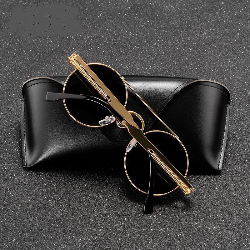 HB Oval Steampunk Fashion Sunglasses