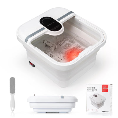 Foot Spa Bath Massager with Heat and Bubbles
