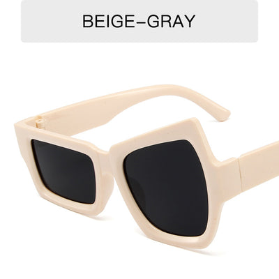 HB Meme Fashion Irregular Sunglasses