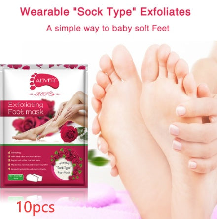 Spa Foot Mask – Exfoliating Peel by ALIVER