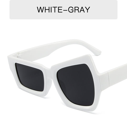 HB Meme Fashion Irregular Sunglasses