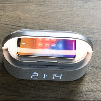 Multi-Function 15W Fast Charging Wireless Charger Clock