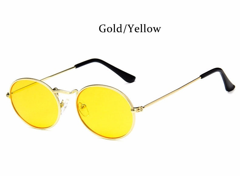 HB Small Oval Frame Sunglasses