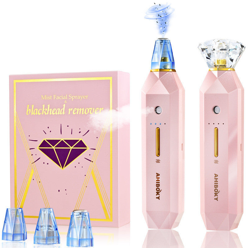 NEW! 2-IN-1 Diamond Blackhead Remover Vacuum- Deep Pore Cleanser and Mist