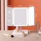 72 LED Light Desktop Vanity Mirror 1/2/3X Magnifying 