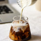 Aesthetic Mountain Glass Latte Coffee Cup