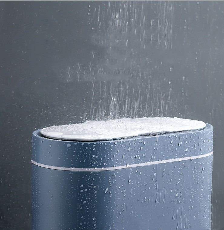 Smart Electric Smart Trash Can With Built in Toilet Brush