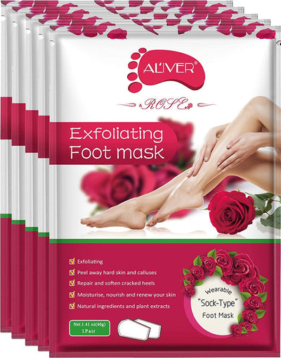 Spa Foot Mask – Exfoliating Peel by ALIVER