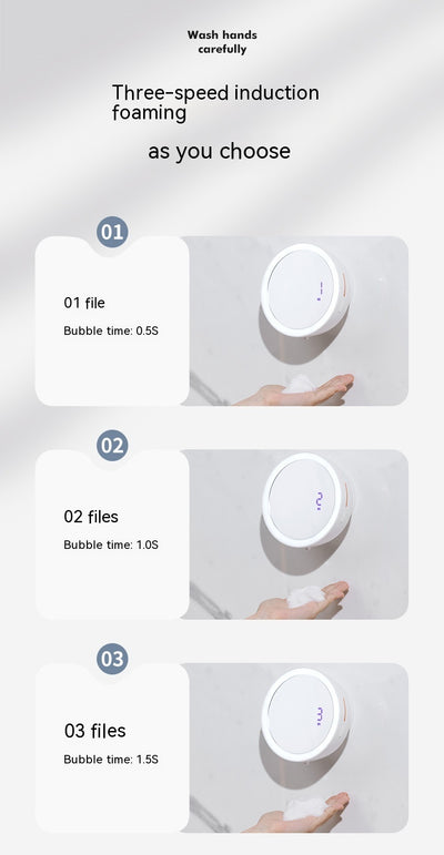 NEW! M1 LED Automatic Soap Dispenser Beauty Mirror