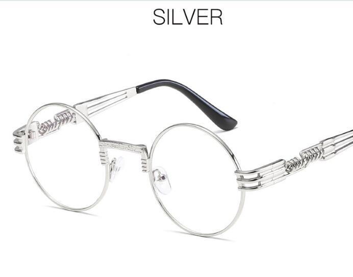 HB Retro Metal Oval Fashion Sunglasses