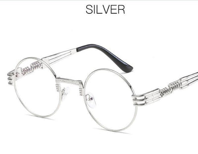 HB Retro Metal Oval Fashion Sunglasses