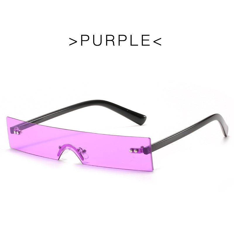 HB Rimmless Small Frame Sunglasses