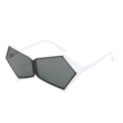 HB UV Protection Thick Polygon Frame Sunglasses