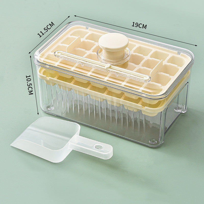 Large Silicone Press Ice Tray