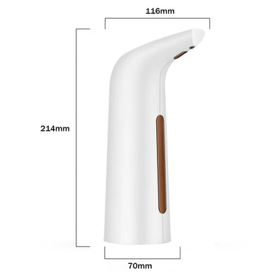 Automatic Soap Dispenser Battery Operated 400ML Hand Sanitizer Dispenser Touchless PX6 Waterproof for Kitchen Bathroom Washroom
