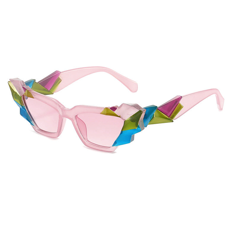HB Women's Crystalized Fashion Sunglasses