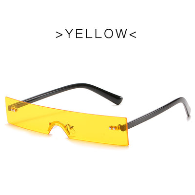 HB Rimmless Small Frame Sunglasses