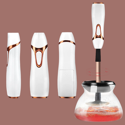 Hand-Held Makeup Brush Cleaner and Dryer