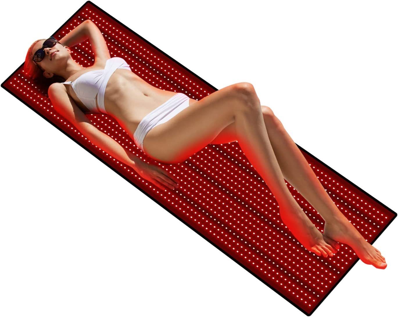 NEW! Full Body Red Light Thermal Body Pain Relief Therapy Mat