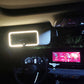 LED Makeup Mirror – Car Sun Visor with Touch Light