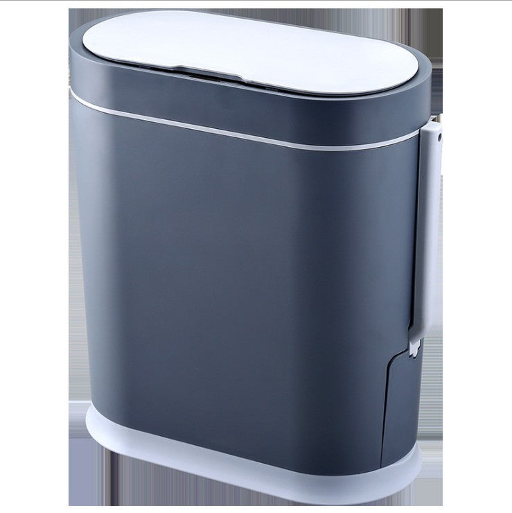 Smart Electric Smart Trash Can With Built in Toilet Brush