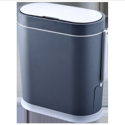Smart Electric Smart Trash Can With Built in Toilet Brush