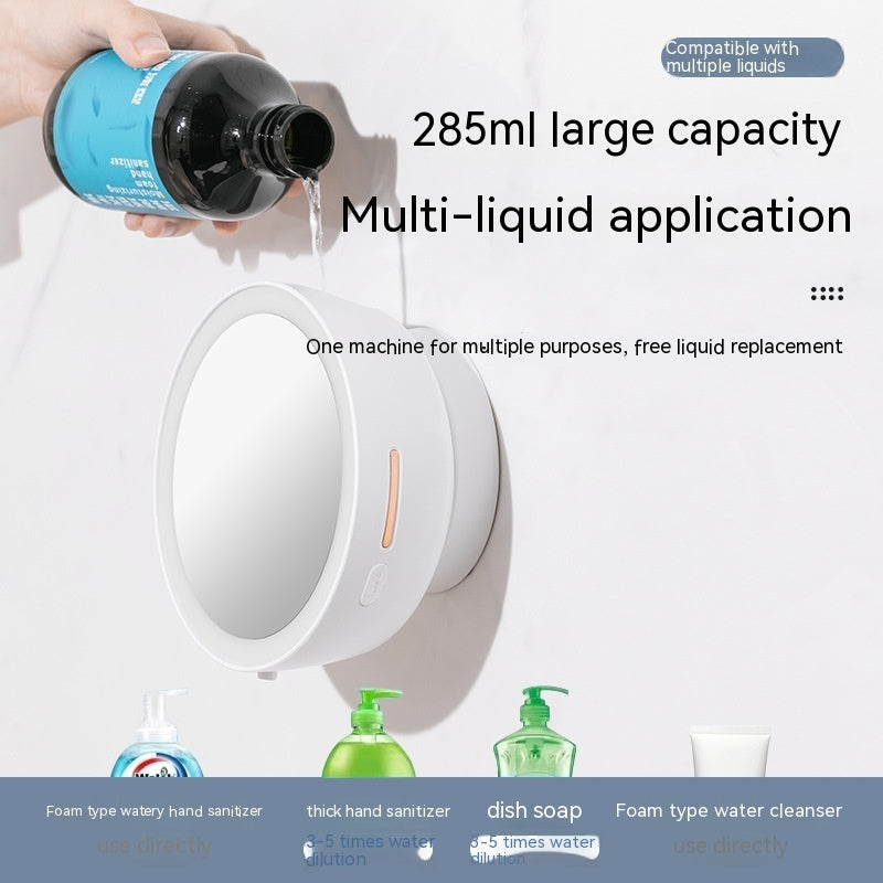 NEW! M1 LED Automatic Soap Dispenser Beauty Mirror
