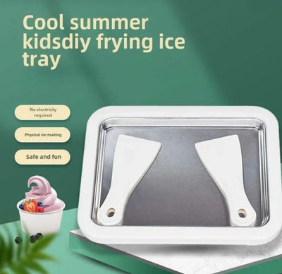 Portable Stainless Steel Cooling Ice Cream and Frozen Yogurt Maker