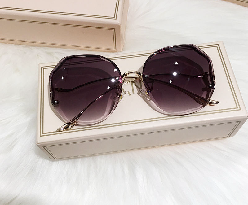 HB Ladies Fashion Gradient Borderless Sunglasses