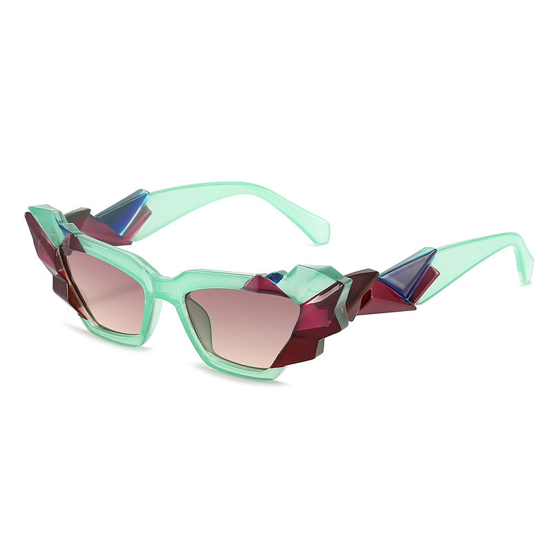 HB Women's Crystalized Fashion Sunglasses