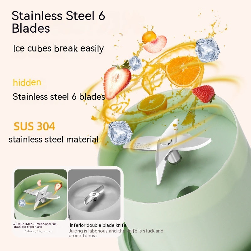 Simplistic Juicer Cup With Straw