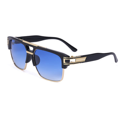 HB Men's Fashion Large Frame Retro Sunglasses