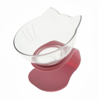 Elevated Cat Bowl – Non-Slip & Neck Support Design