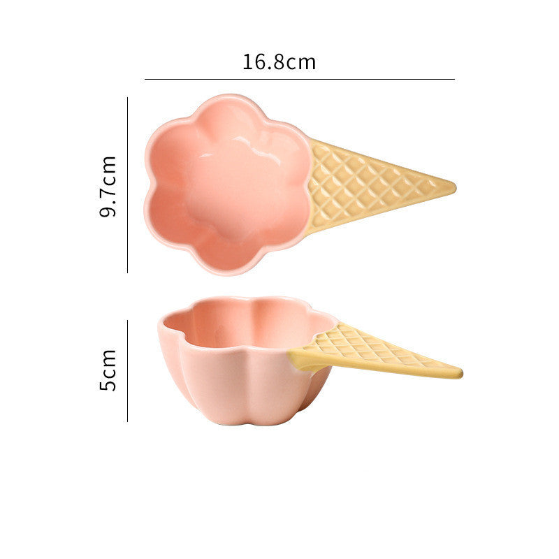 Ice Cream Shaped Bowl