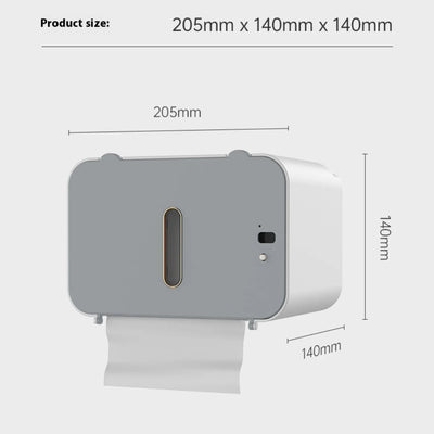 Portable Toilet Paper Holders Wall-Mounted Automatic Toilet Paper Dispenser Induction for Bathroom Accessories Tissue Rack
